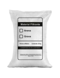 ARENA PARA FILTRO GRUESA 10-20 BULTO 25 KG