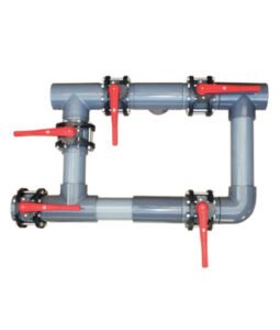 MANIFOLD SENCILLO 6" CON 5 VALVULAS