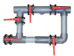 MANIFOLD SENCILLO 6" CON 5 VALVULAS