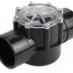 VALVULA CHECK PENTAIR DE 2" X 2 ½" EXT CPVC TAPA TRANSPARENTE