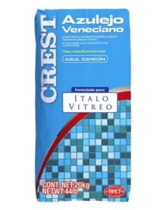 PEGA VENECIANO CREST - ITALO VITREO. 20 KGS. AZUL INDIGO