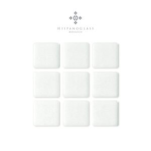 MOSAICO HISPANO GLASS NIEBLA BLANCO N3000 (CAJA 2M2)