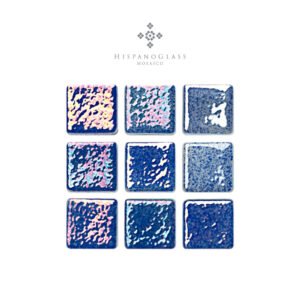 MOSAICO HISPANO GLASS NIEBLA IRIS COBALTO NI3802