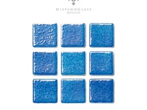 MOSAICO HISPANO GLASS NIEBLA IRIS AZUL CLARO NI3803