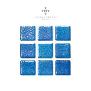 MOSAICO HISPANO GLASS NIEBLA IRIS AZUL CLARO NI3803