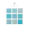 MOSAICO HISPANO GLASS NIEBLA IRIS CELESTE NI3804