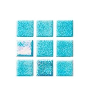 MOSAICO HISPANO GLASS DESTELLOS CELESTE ND7804 CAJA CON 2.00 M2