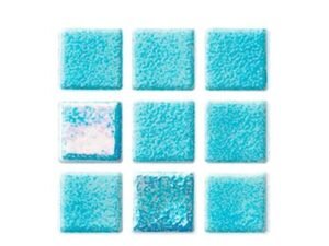 MOSAICO HISPANO GLASS DESTELLOS CELESTE ND7804 CAJA CON 2.00 M2
