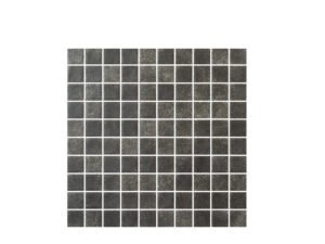 MOSAICO HISPANO GLASS BRUMA NEGRO ANTI DERRAPANTE