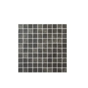 MOSAICO HISPANO GLASS BRUMA NEGRO ANTI DERRAPANTE