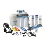 OSMOSIS INVERSA AQUEX 100 GPD, 6 ETAPAS, CON BOMBA, TDS, UV