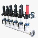 BATERIA DE FILTROS AUTO DE DISCOS 3 X 3, MANIFOLD 6" 28LPS