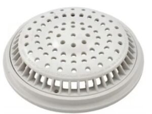 REJILLA Y MARCO CIRCULAR VGB 8" COLOR BLANCO