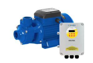 Motobomba de superficie 1" y 50m carga máxima 0-45 lpm
