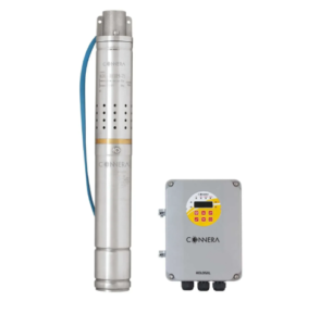 Motobomba sumergible 2" y 75m carga máxima 0-25 lpm