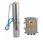 Motobomba sumergible 4" y 60m carga máxima 0-220 lpm