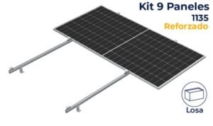 Kit reforzado next rail para 9 paneles de 0° hasta 1135mm - 215 km/h