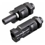 Par de Conectores Fijos MC4 1 Hembras/1 Machos cable 14-10AW 1500 Vdc